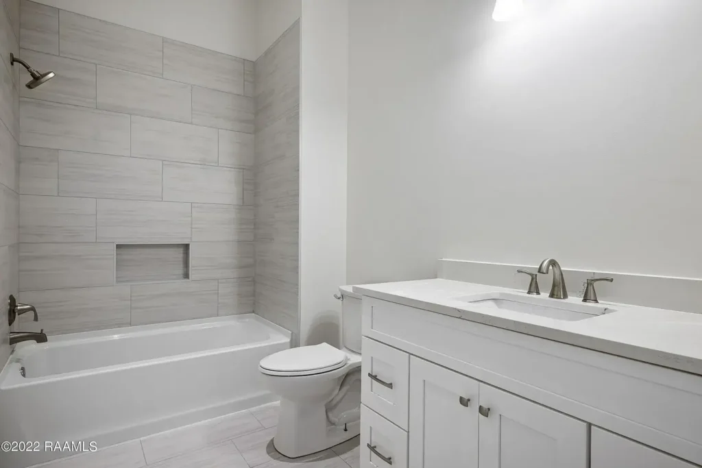 Bathroom countertop and cabinet project by EE Kitchen & Bath