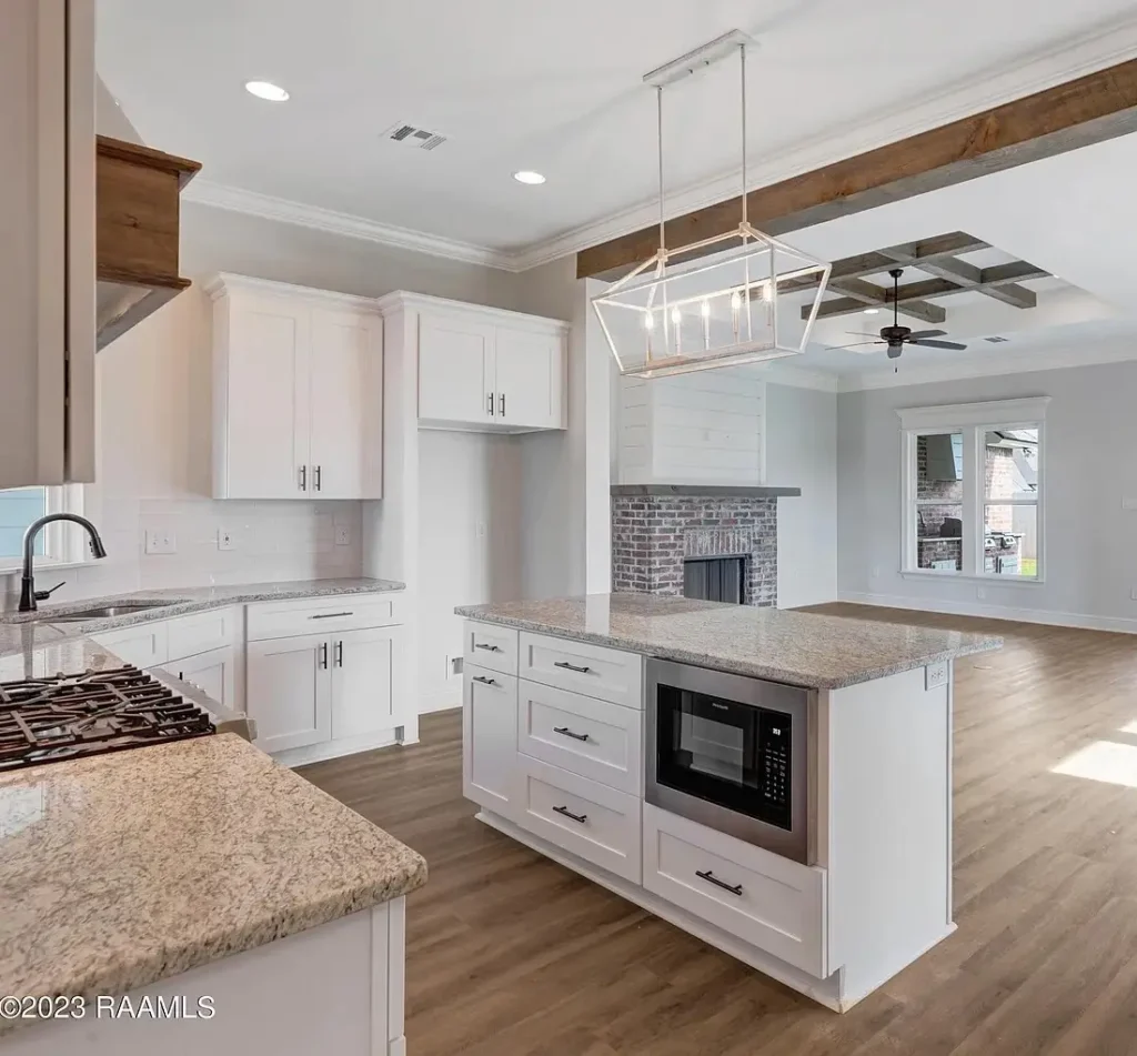 Kitchen island countertop and cabinet project by EE Kitchen & Bath